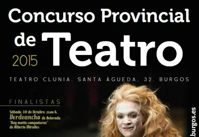Fase final del Concurso Provincial de Teatro