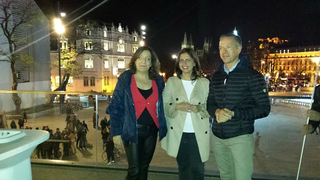 Política Burgos: Iratxe García acompaña a los candidatos en el cierre de campaña
