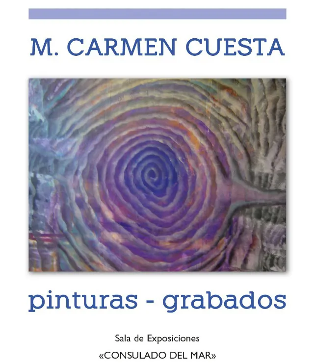 Cultura Burgos: Mª Carmen Cuesta expone en el Consulado del Mar