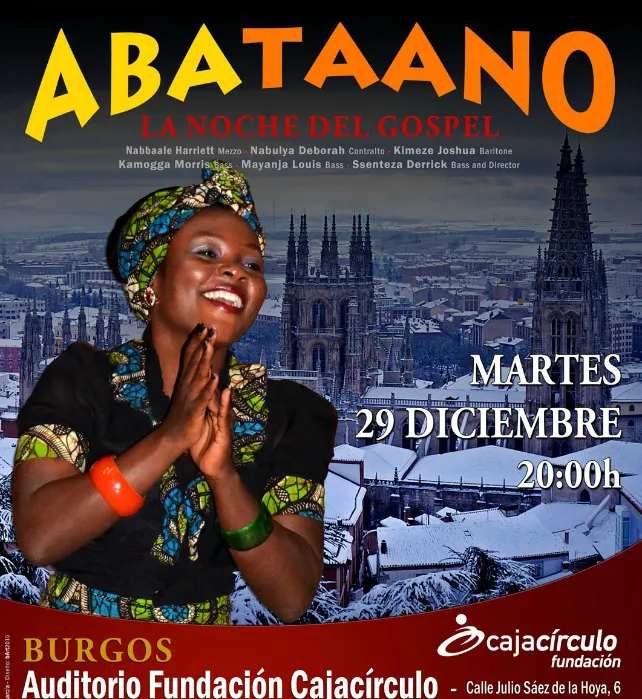 Cultura Burgos: Góspel en el Auditorio de Julio Sáez de la Hoya