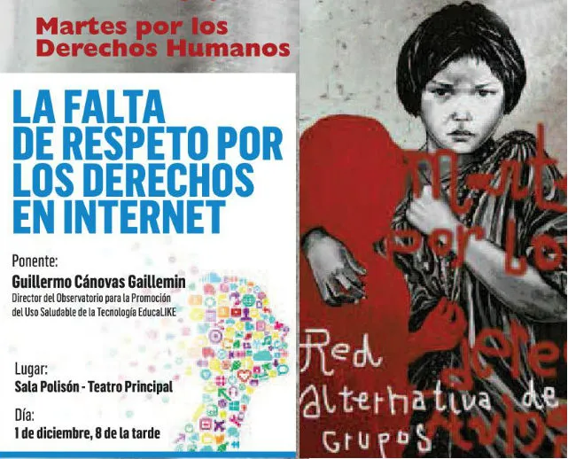 Eduardo Cánovas en Martes por los Derechos Humanos