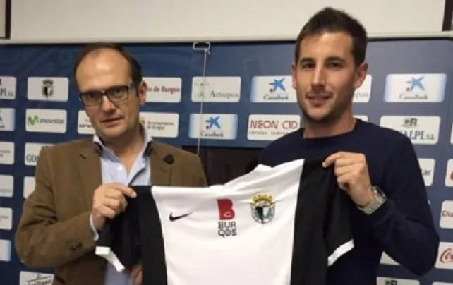 Deportes Burgos: Julen Castañeda ya ejerce como jugador del Burgos CF