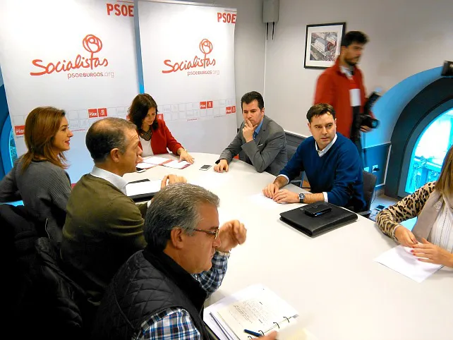 Castilla y León Burgos: Luis Tudanca asegura que no se crea empleo en Castilla y León
