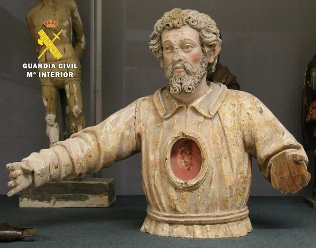Provincia Burgos: Nuevos reconocimientos elevan la cifra a 6 esclarecimientos por robos de arte sacro