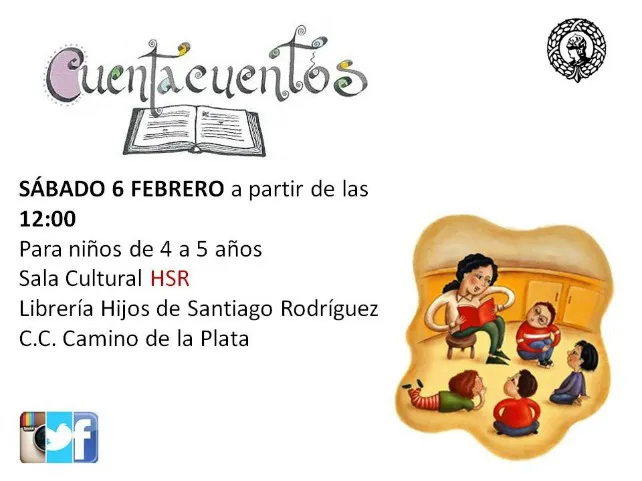 Cultura Burgos: Cuentacuentos para niños de 4 y 5 años