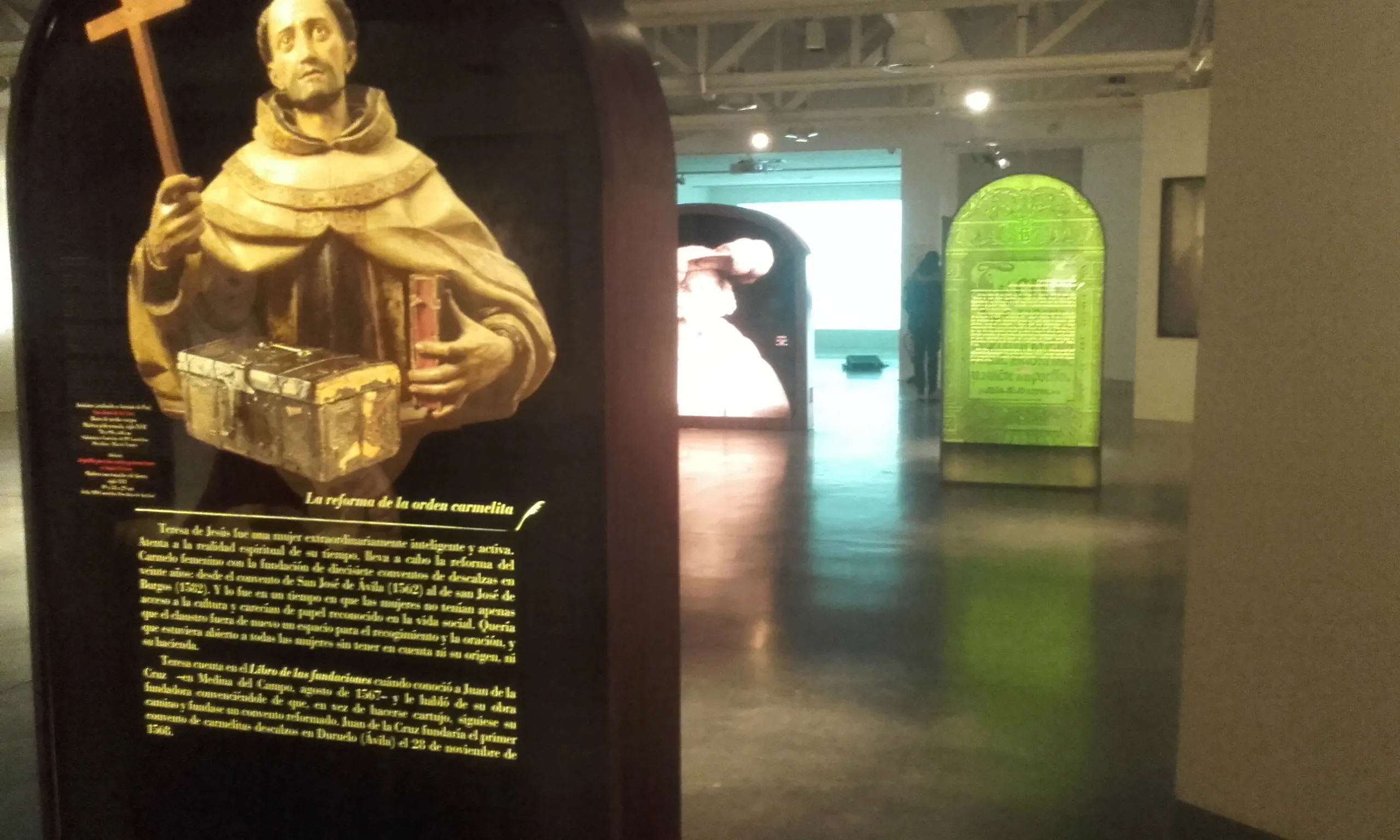 Cultura Burgos: Exposición de María Teresa de Jesús en Círculo Central