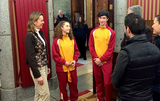 Deportes Burgos: Claudia Fernández y Marcos García: el futuro del balonmano burgalés