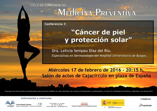 Prosigue el Ciclo de Medicina Preventiva