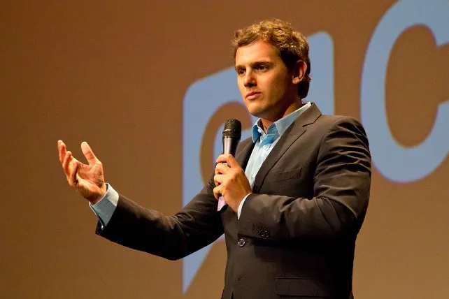 César Rico se despacha con Albert Rivera tras una reunión de personal