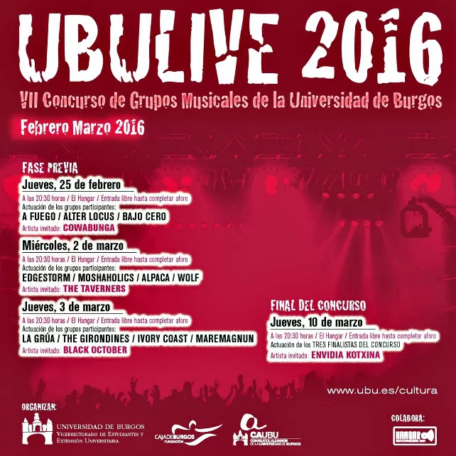Prosigue el UBULIVE