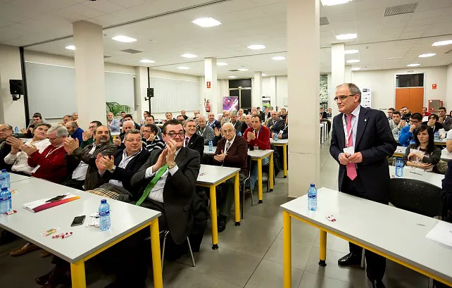 Marcelino Maté, reelegido presidente de la Federación de fútbol de Castilla y León