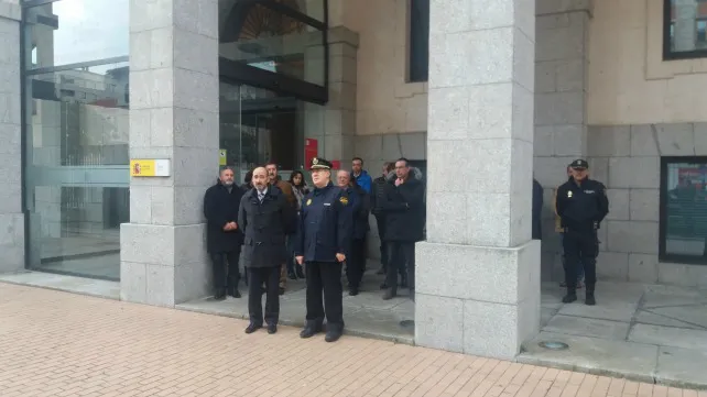 En la Subdelegación del Gobierno también se guarda un minuto de silencio