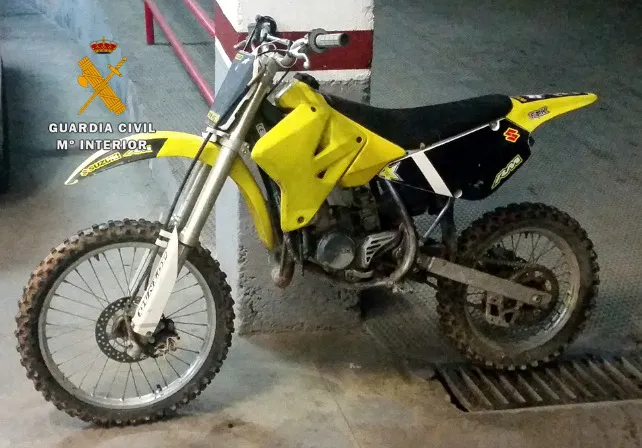 Detenido un menor por robar una motocicleta que ya ha sido recuperada