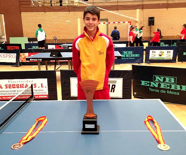 Miguel Núñez, campeón de España infantil