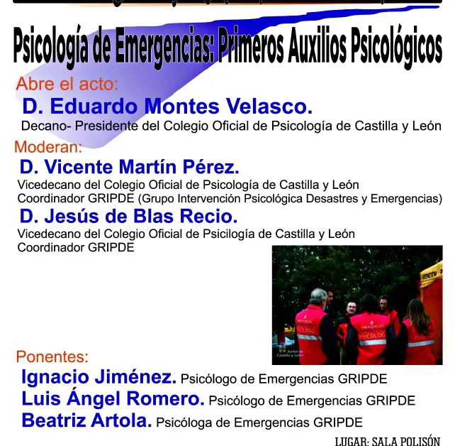 Conferencia sobre la labor que realiza GRIPDE