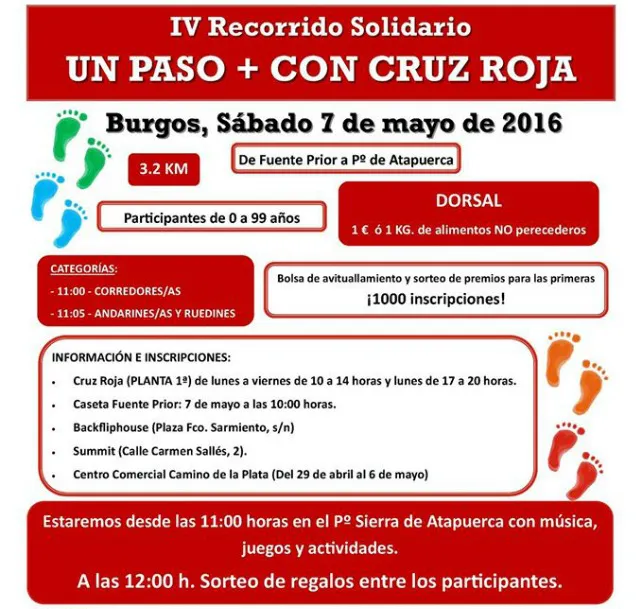 Se celebra Un paso + con Cruz Roja