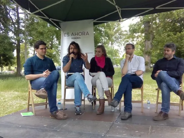 Podemos Burgos presume de su presencia en las Instituciones