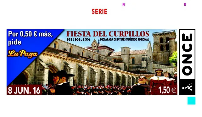 El Curpillos, protagonista del Cupón de la ONCE