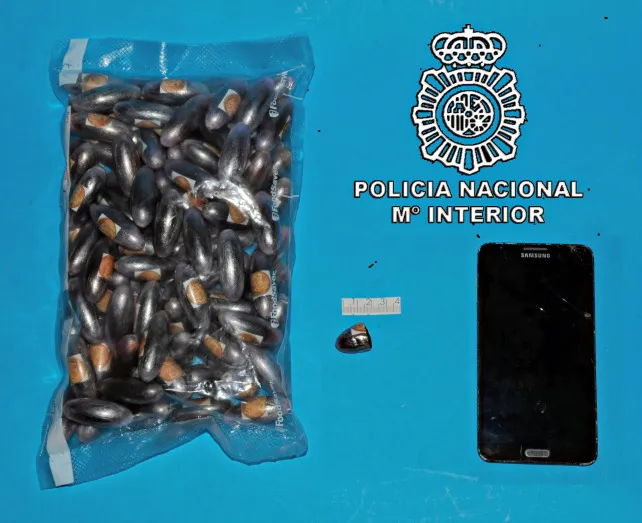 Detenido con más de un kilo de hachís