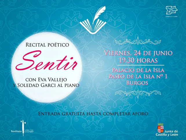 Sentir, Recital Poético en el Palacio de la Isla
