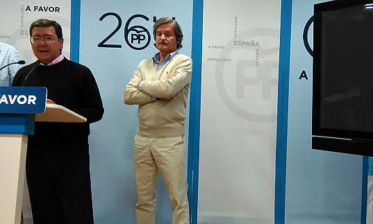 Rico se congratula de que el PP suba en Burgos cinco puntos más que en las anteriores elecciones