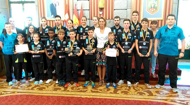 Burgos presume de tener la mejor cantera del tenis de mesa español
