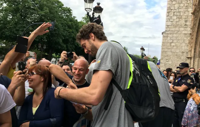 Baloncesto Burgos: La Selección Española de Baloncesto ya está en Burgos