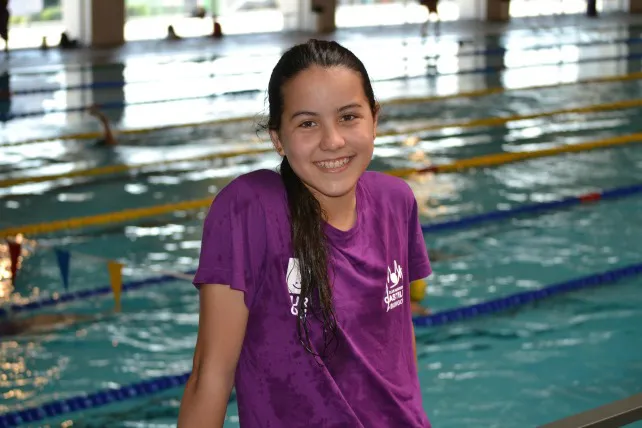 Claudia Alonso representará al C.N. Castilla Burgos en el Nacional Infantil