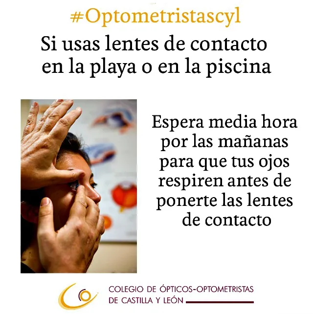 Los ópticos de Burgos aconsejan higiene en el uso de lentillas