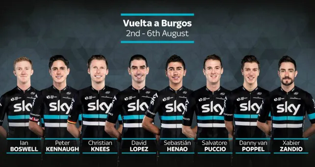 SKY presenta su equipo para Burgos... sin Landa