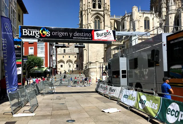 La contrarreloj toma por asalto la capital burgalesa