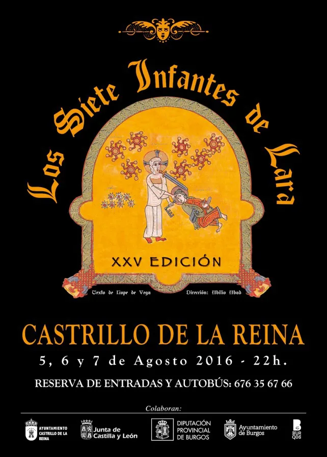 Castrillo de la Reina acoge la representación de Los Siete Infantes de Lara
