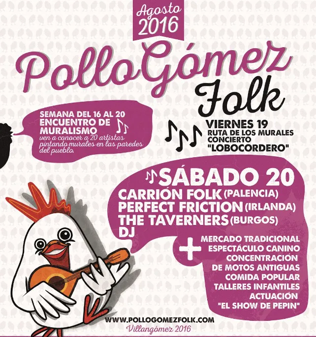 PolloGómez cita este fin de semana a más de 3.500 personas en Villangómez