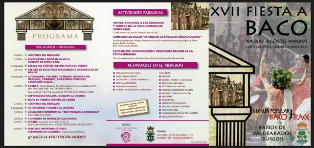 Baños de Valdearados acoge su Fiesta Romana