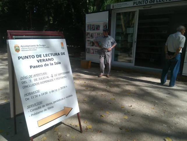Los puntos de lectura una forma de ocio al aire libre