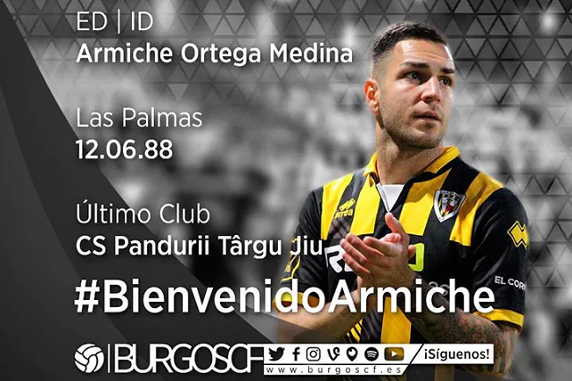 Armiche, nuevo interior diestro del Burgos CF