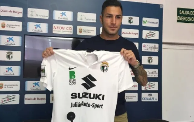 Presentado Armiche como jugador del Burgos CF