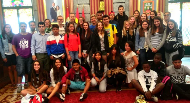 Burgos Acoge trae a la ciudad a 18 jóvenes eslovenos