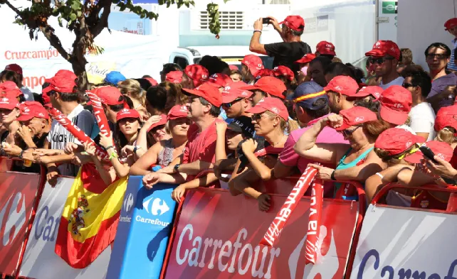 17.000 castellanos y leoneses participan en las actividades de Carrefour en La Vuelta