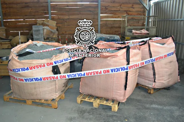 Desarticulada una red criminal que comercializó ilegalmente 100 toneladas de virutas de aluminio