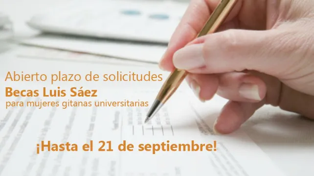 Educación Burgos: Abierto el plazo para solicitar las becas Luis Sáez para mujeres gitanas universitarias