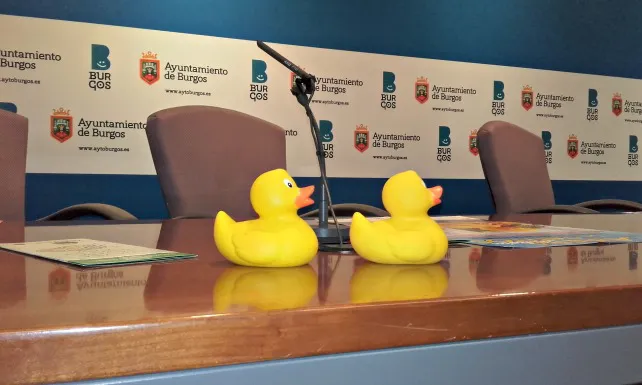 5.000 patitos de Goma nadarán este sábado por el Arlanzón