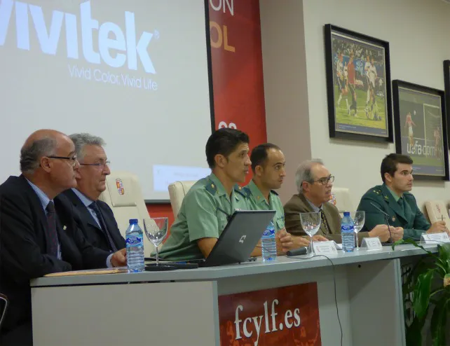 La Guardia Civil y la Federación de Castilla y León de Fútbol se vuelcan en la prevención y control de la violencia