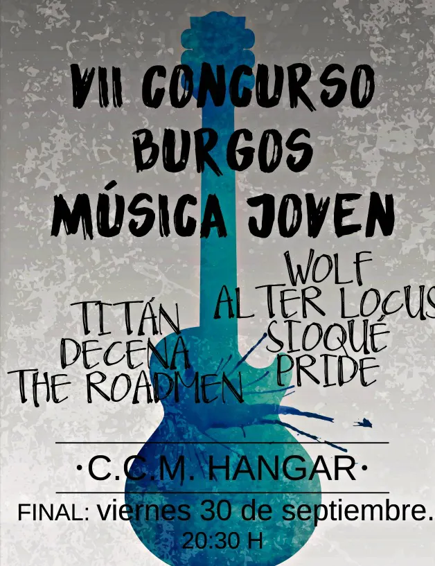 Se celebra la Final del VII Concurso Burgos Música Joven