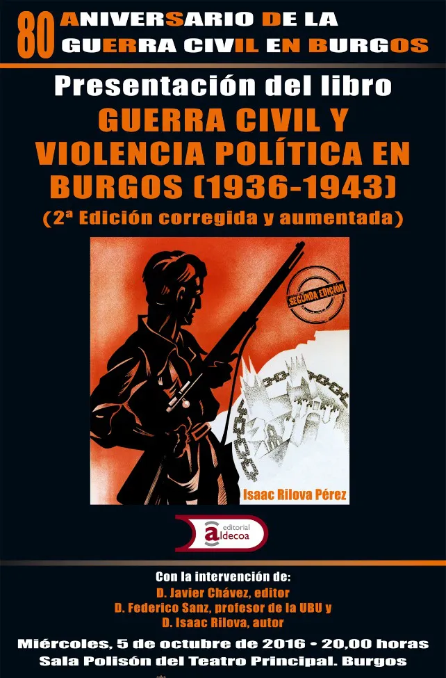 Se presenta el libro Guerra Civil y Violencia Política en Burgos 1936-1943