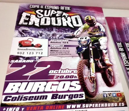 El Coliseum acoge hoy la espectacularidad del Campeonato de España SuperEnduro