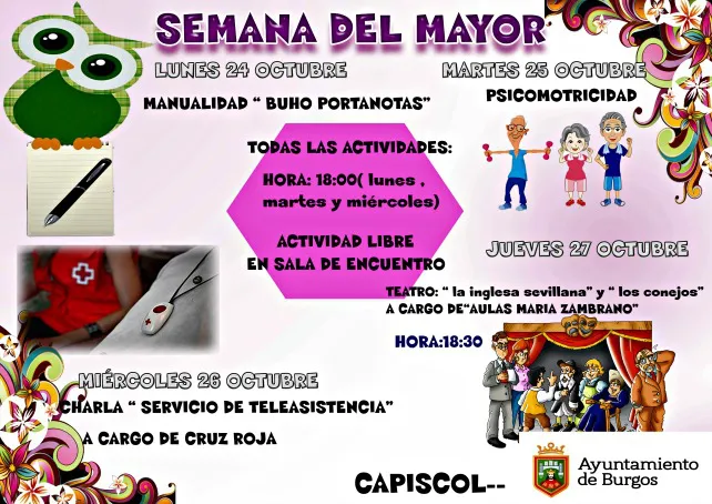 Semana del Mayor en el Cívico de Capiscol