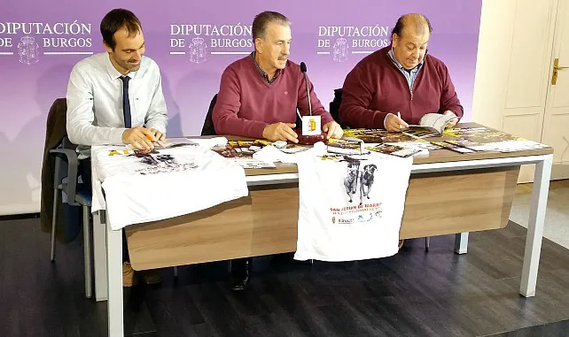 Todo listo para el canicross de San Adrián de Juarros