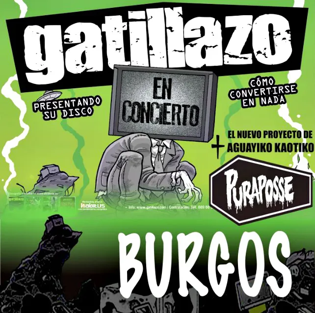 Concierto de Gatillazo en El Hangar