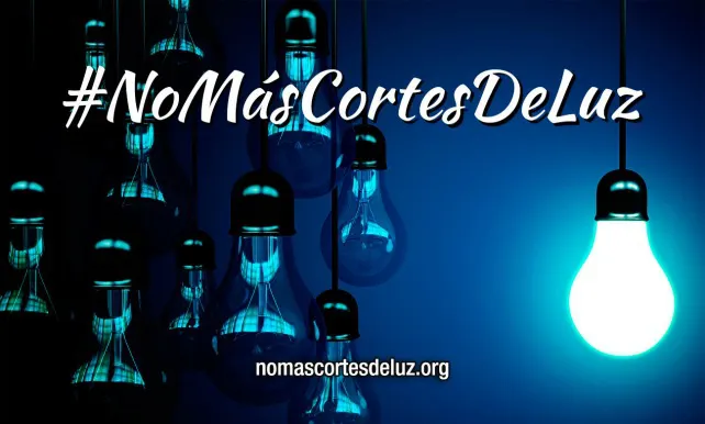 Más de 10.000 personas han firmado ya el manifiesto #NoMásCortesDeLuz
